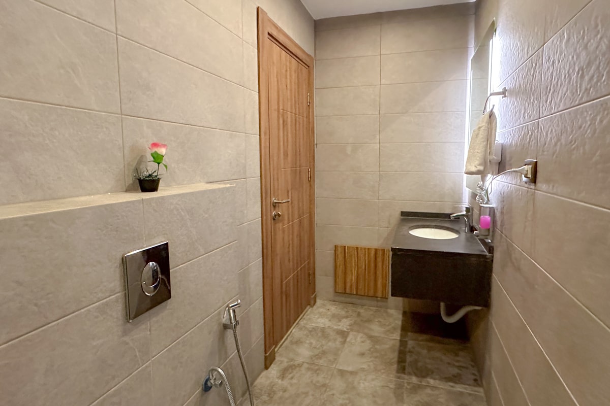 Salle de bain du New Merryland Hotel